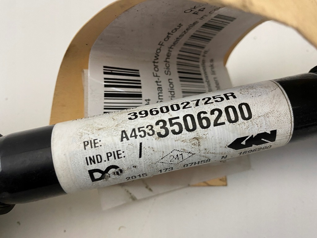 фото №4, Smart fortwo iii w453 привідний вал ліва задня задня 14-