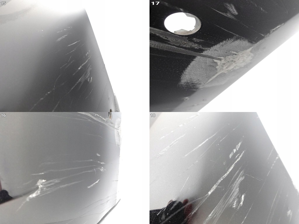 фото №10, Porsche taycan 9j1 19-24 бампер спойлер дифузор задня 6xpdc