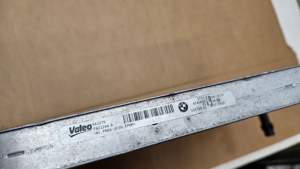 фото №13, Радиатор wody bmw 1 f20 8741830 оригинальная