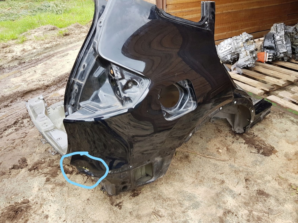 фото №7, Nissan x-trail t32 2016 задняя сторона правая наборы запчасти кузовных