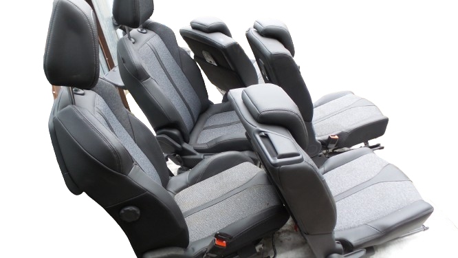 фото №4, Сидіння 5008 ii 2019 rok шкіра середина сидіння заднє сидіння перед задня lift