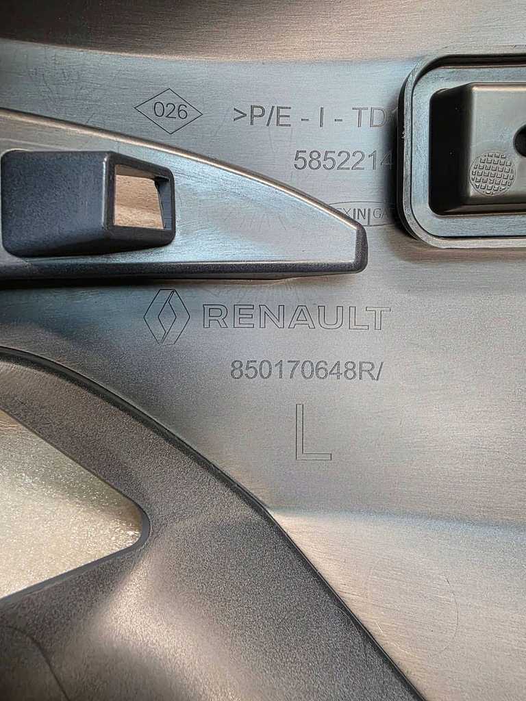 фото №13, Кутик бампера заднього задня сторона ліва renault kangoo iv na pdc