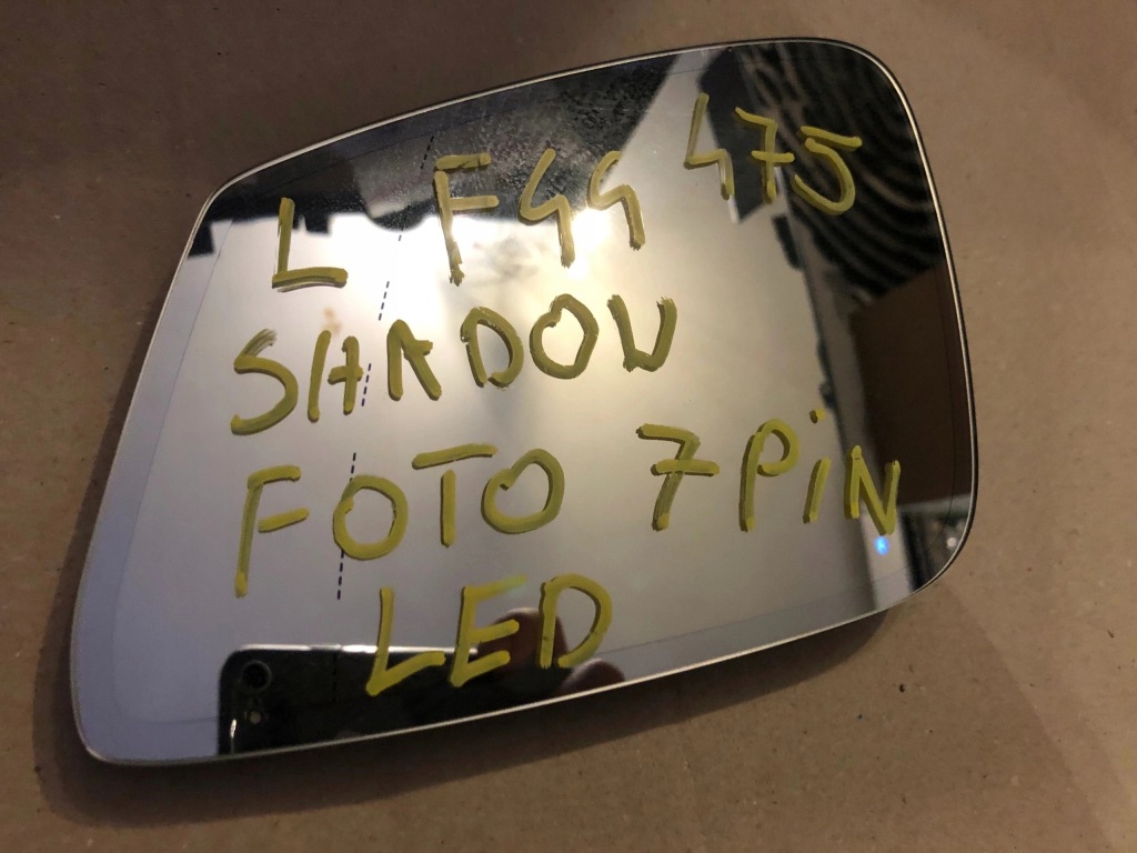 фото №12, Зеркало правое корпус вкладыш bmw 2 f44 475 black sapphire металлик