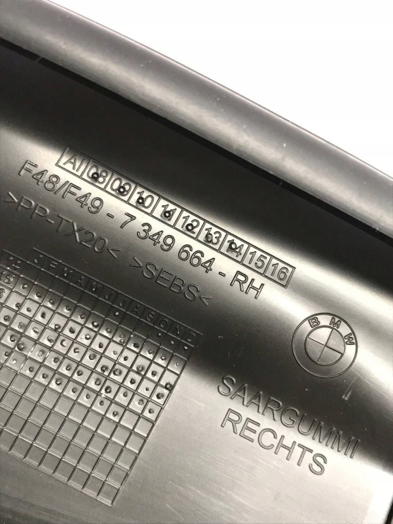 фото №6, Bmw x1 f48 f49 ущільнення двері задніх правих 7349664