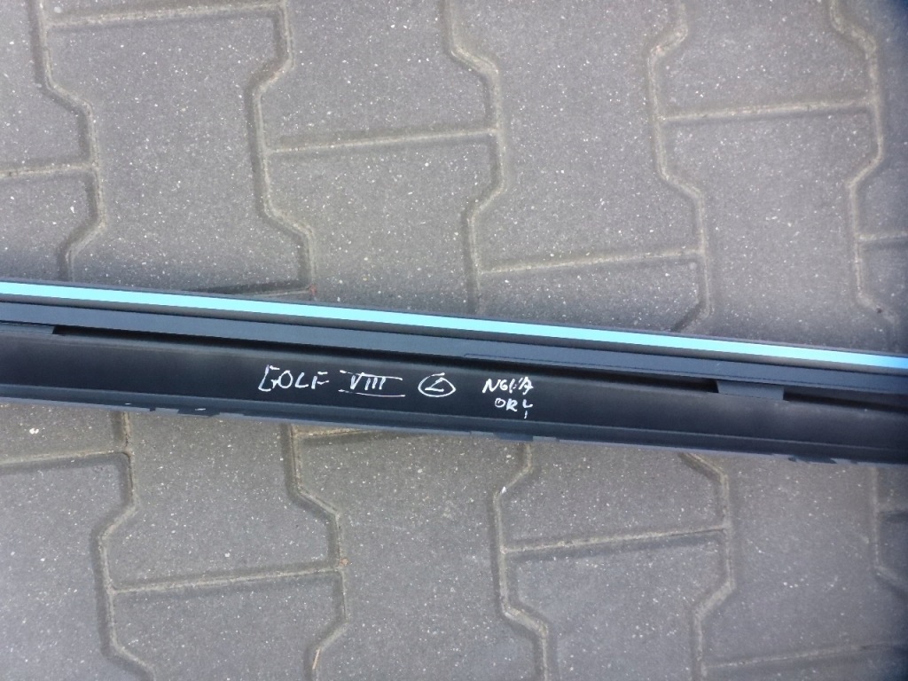 фото №9, Vw golf viii 8 5h порог молдинг порог накладка левая 5h0853855a nowa оригинал