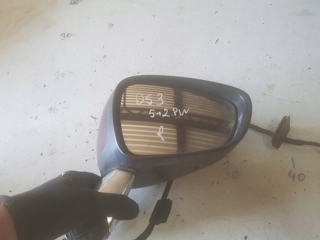 фото №6, Citroen ds3 09-16r зеркало правое 7 pin