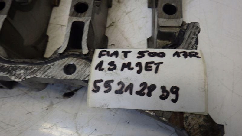 фото №8, Pół блок двигуна fiat 500 1.3 mjet 55263885 55212839