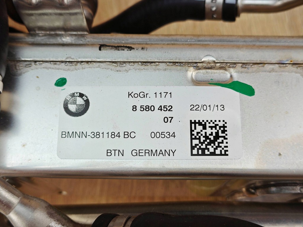 фото №11, Оригінальна радіатор вихлопних газів клапан egr bmw 2.0d g26 g20 g30 8580452 27km!