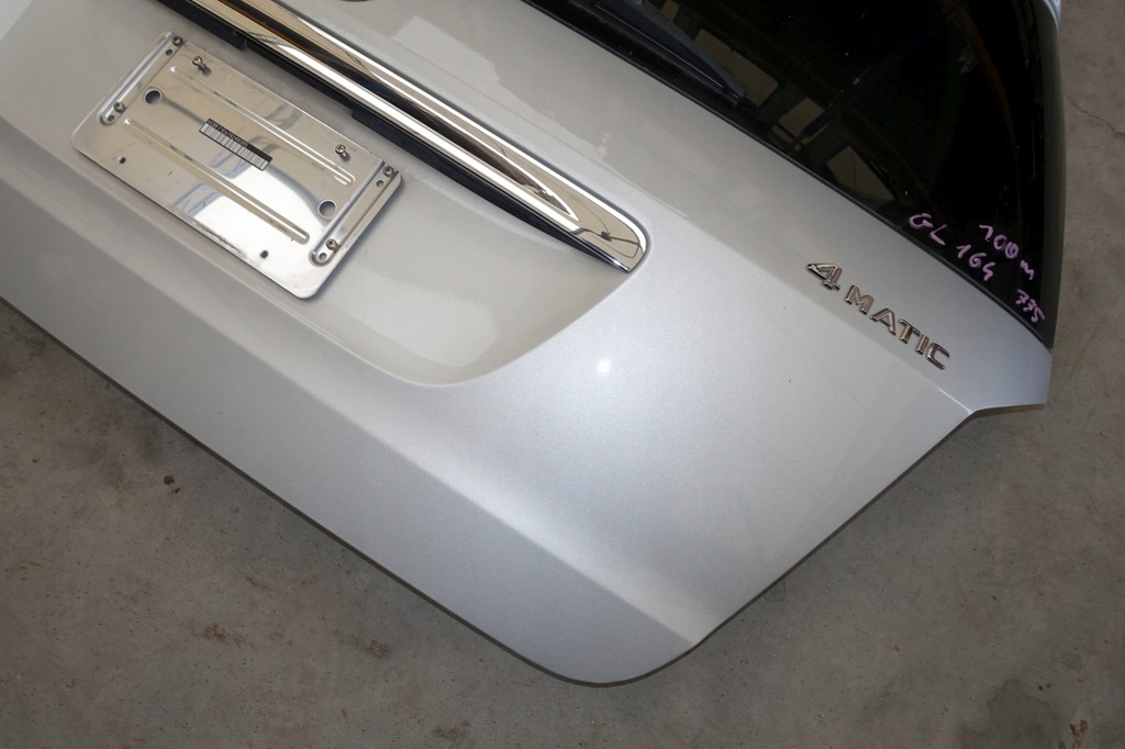 фото №5, Mercedes x164 gl кришка багажника задня задня 775 комплектна b.ładna gl164