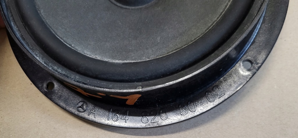 фото №3, Динамік двері перед передніх r/l правий лівий mercedes ml gl w164 оригінальний номер