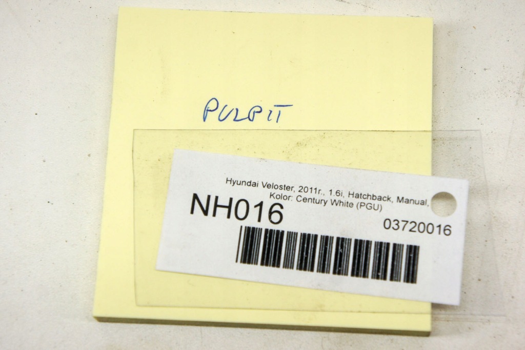 фото №7, Nh016 hyundai veloster i ^ приборная панель приборная панель pulpit