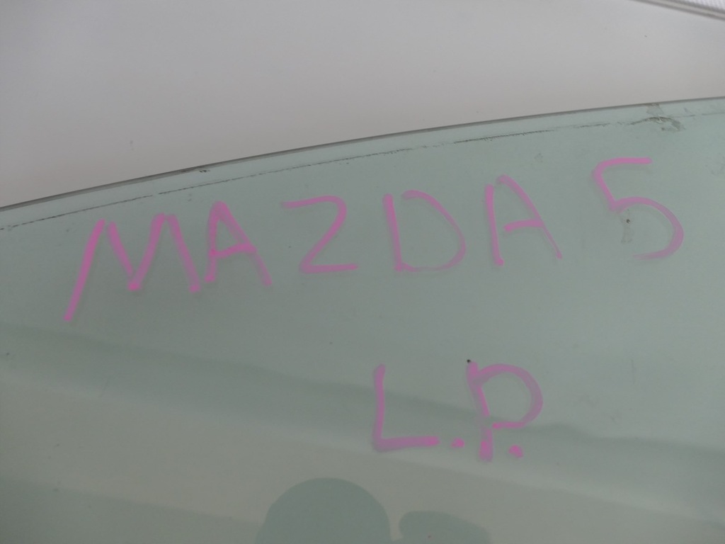 фото №7, Mazda 5 ii стекло дверь левый перед левая