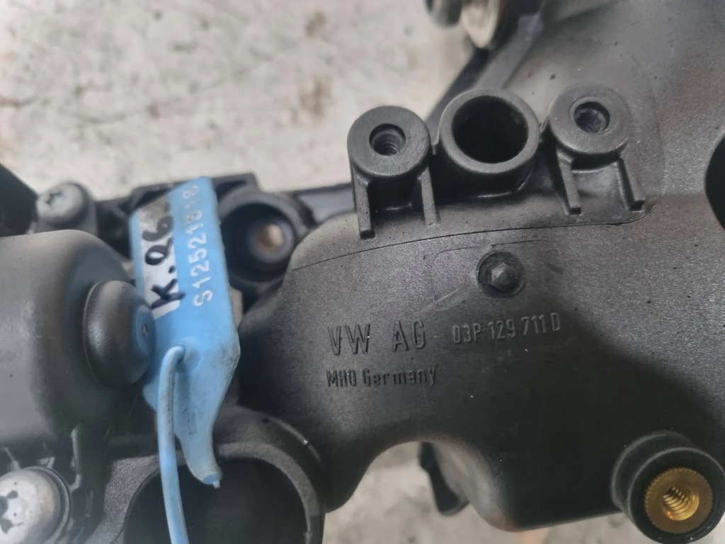 фото №5, Колектор всмоктуючий регулятор kpl 03p129711d vw seat skoda 1.2 tdi