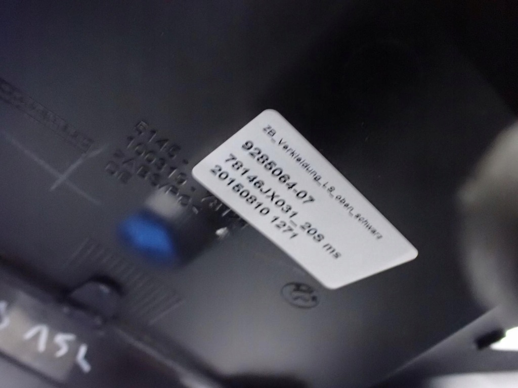 фото №9, Защита колонки руля europa 9285065 9285064 bmw i3 i01 15r