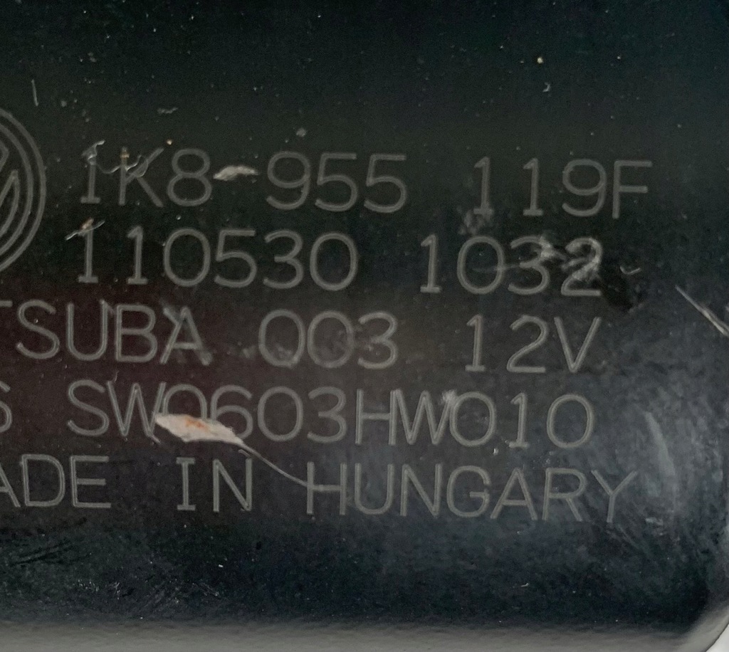 фото №5, Механізм двірник моторчик vw scirocco