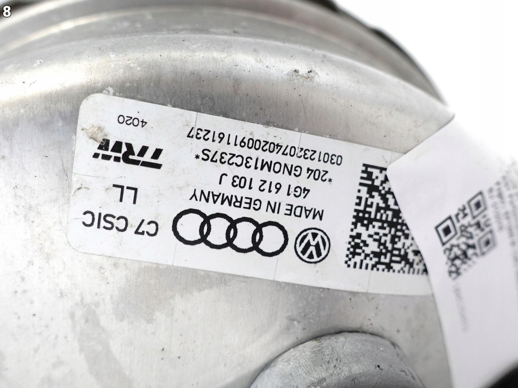 фото №9, Audi rs7 4g8 rs6 4g0 c7 14-18 lift підсилювач гальм серво насос гальмівна 70 km