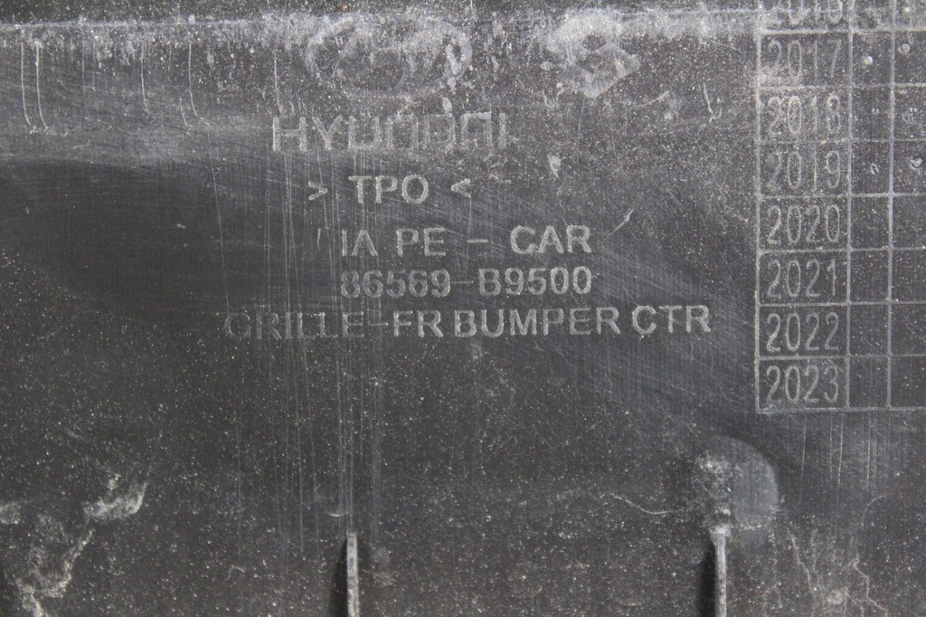 фото №7, Решётка радиатора решётка средняя бампер hyundai i10 lift