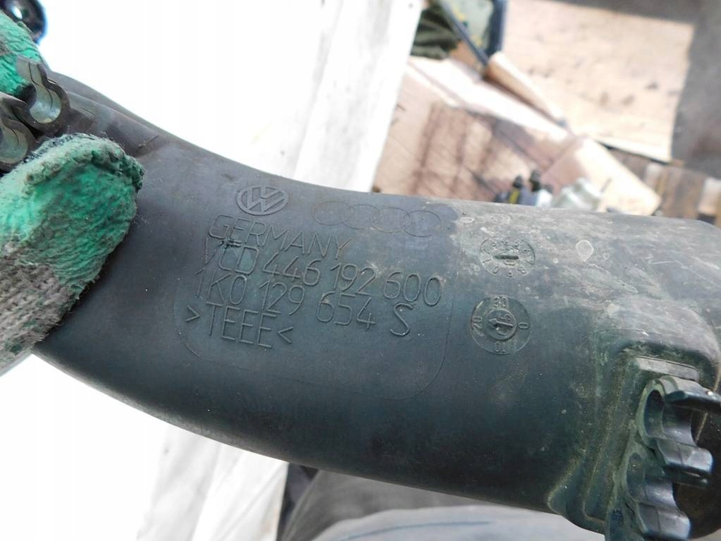 фото №6, Vw caddy iii 1.9tdi 2005r труба wąż воздуха