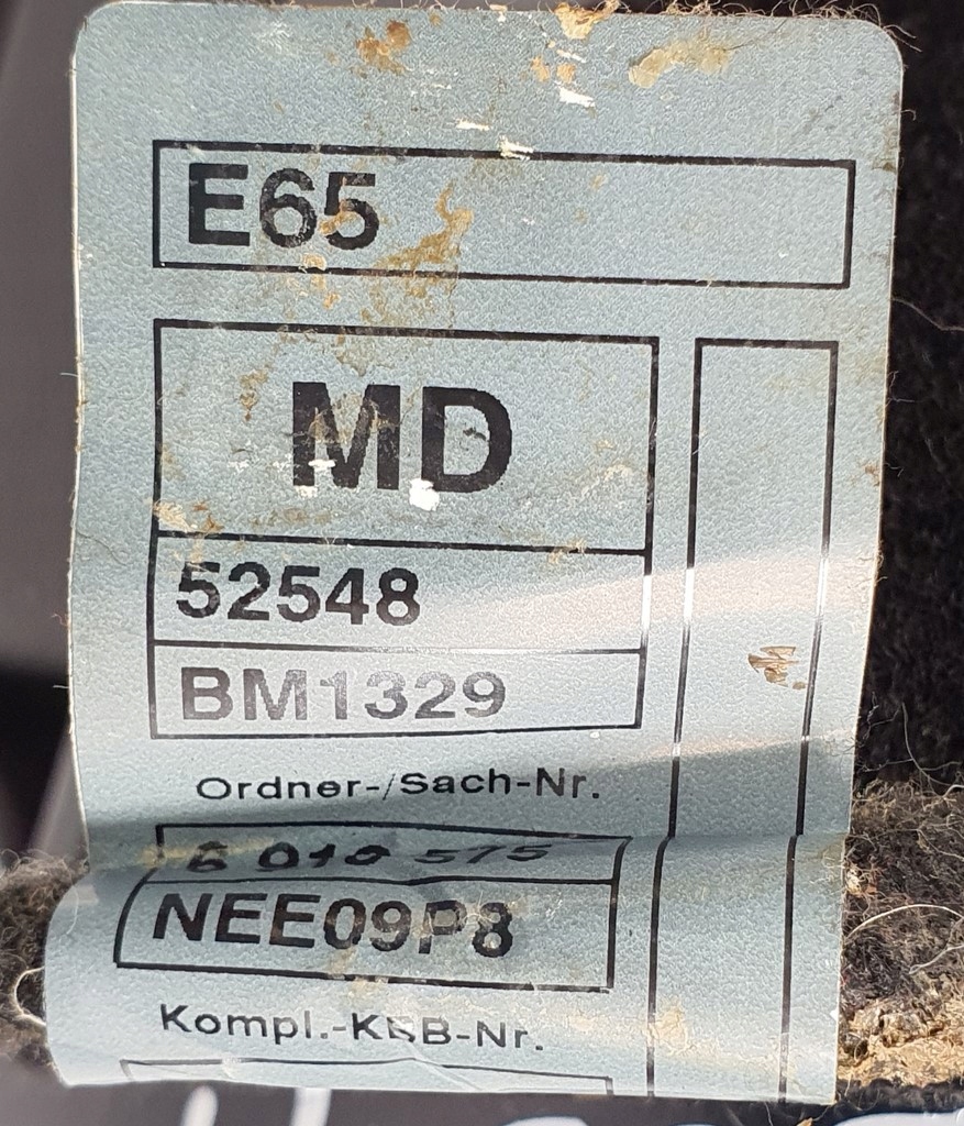 фото №10, Підлокітник задня бардачок сидіння bmw 7 e65 6907320