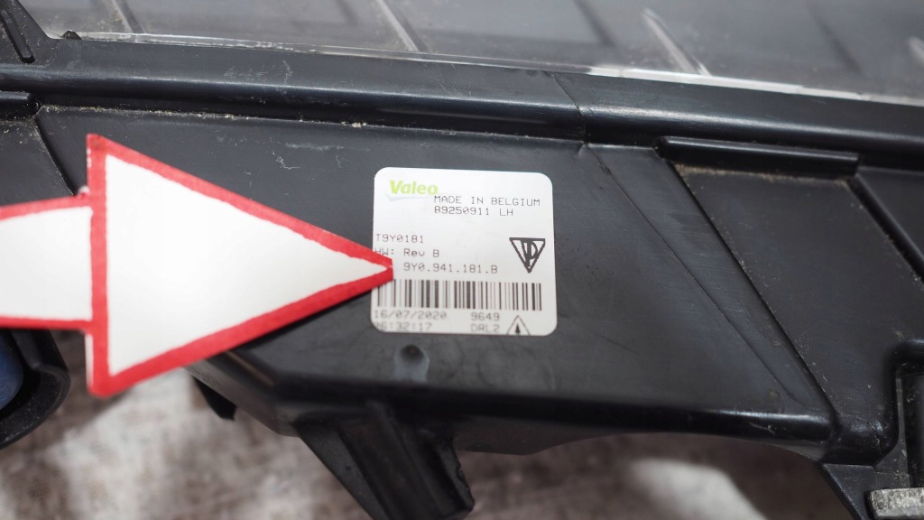 Купить Porsche cayenne 9y0 2020 перед сторона левая фара led к движение dziennej