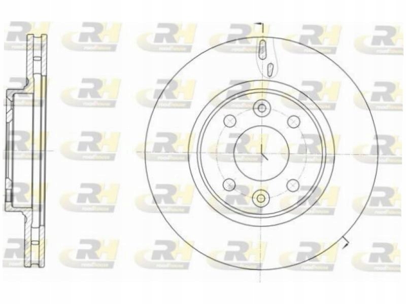 фото №2, Тормозные диски перед renault logan ii 1.6 14-