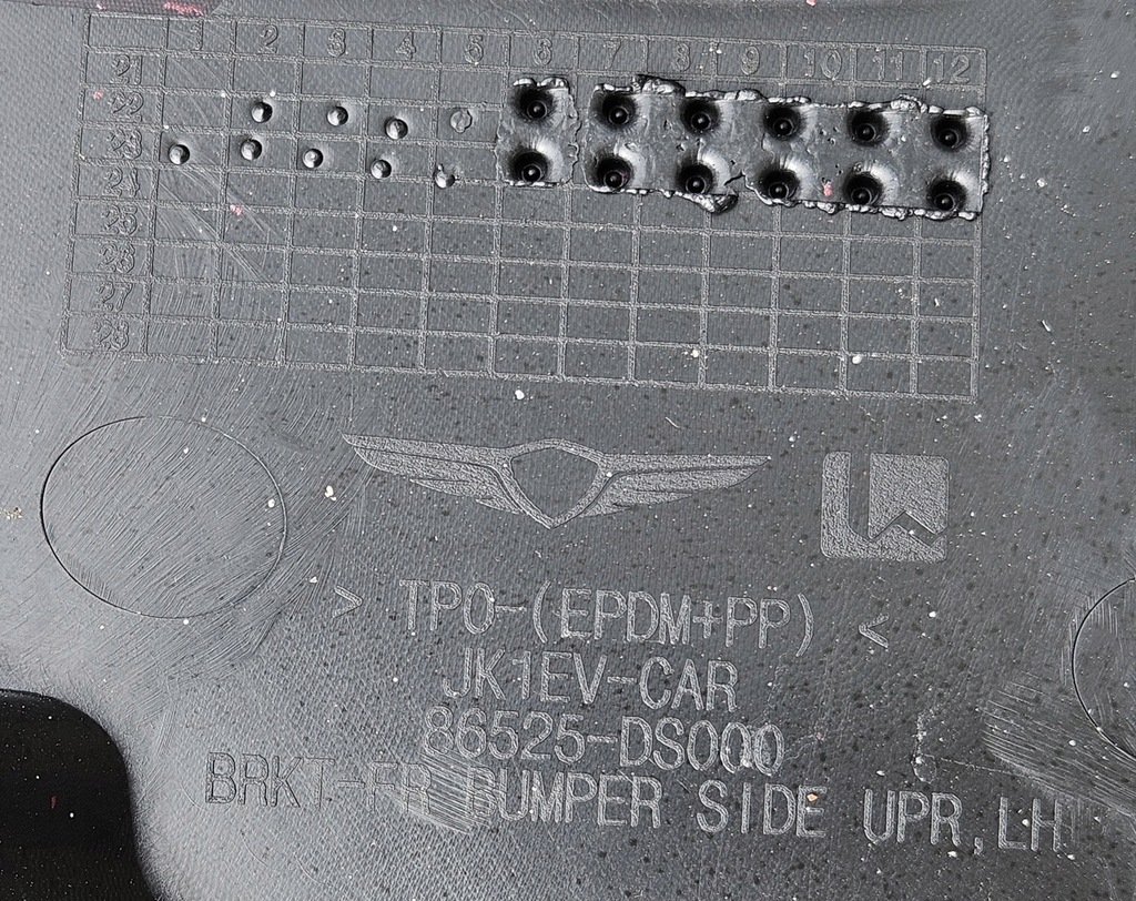 фото №13, Бампер перед hyundai genesis gv 70 ev 86525-ds000 / 86511-ds000