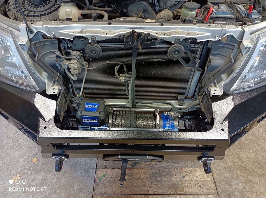 фото №11, Toyota hilux vii бампер сталевий перед передній