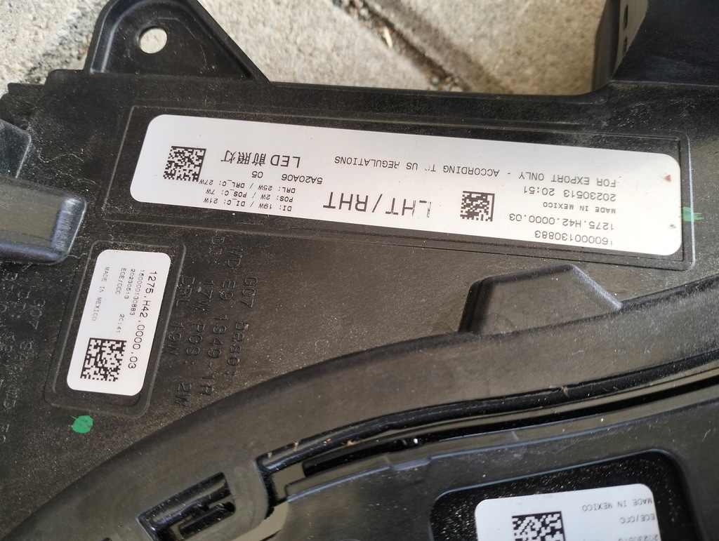 фото №6, Лампа лампы передняя перед bmw x7 g07 lift lci