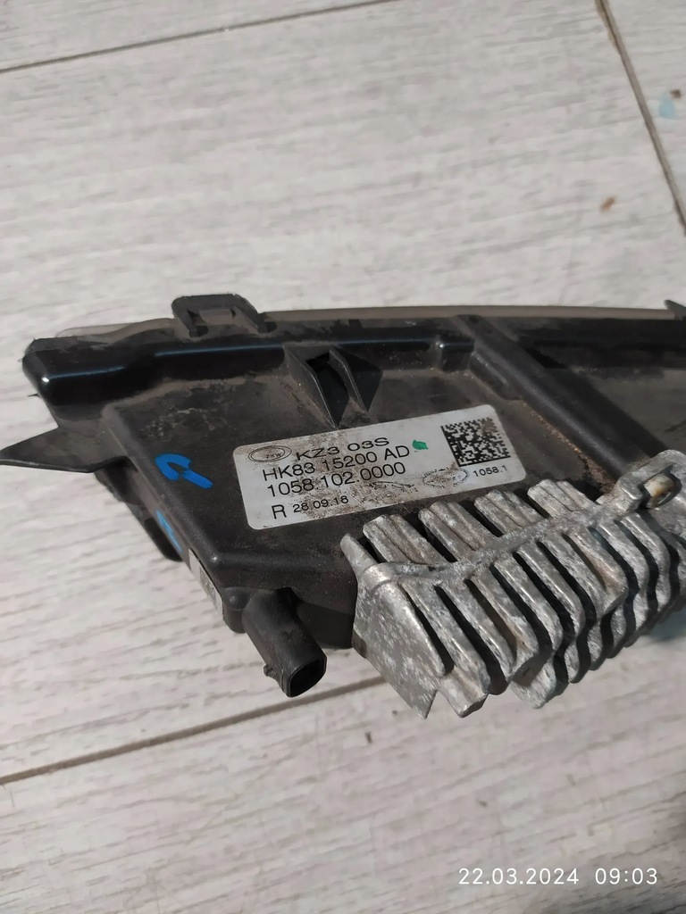 фото №6, F-pace противотуманная фара правый перед hk83-15200-ad