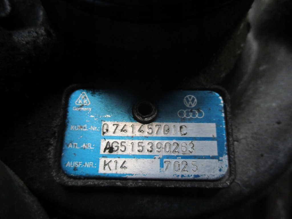 фото №14, Турбонагнітач vw lt 35 46 2.5 tdi 074145701c