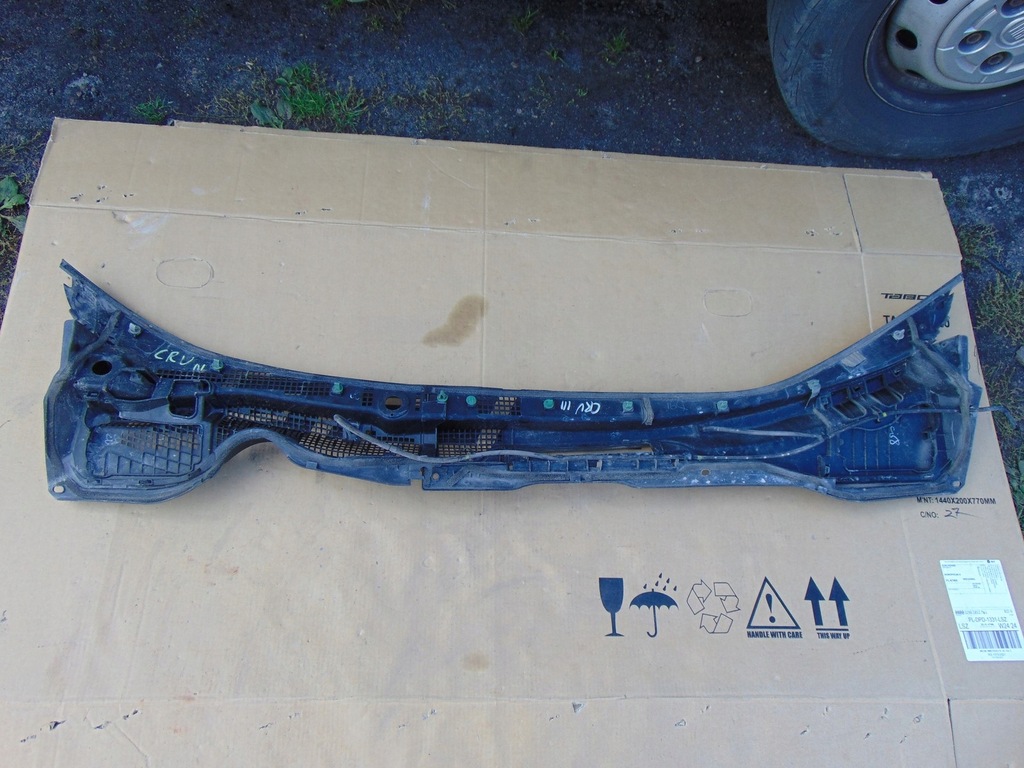 фото №4, Жабо пластиковый honda crv iii 2006- europa