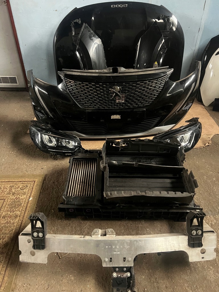 фото №6, Peugeot 2008 ii бампер передний перед kompletny