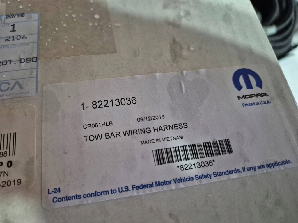 фото №9, Набор трубопровод фаркоп буксировочный 82213036 lancia voyager 13 pin 11-