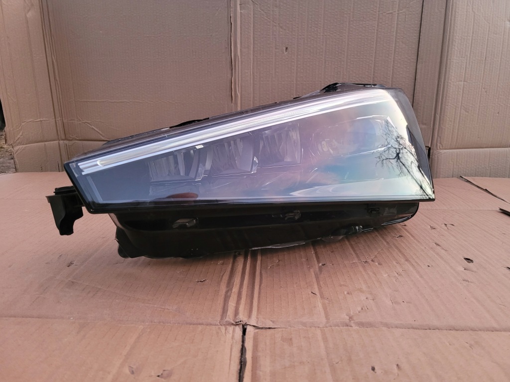 фото №1, Лампа левая передняя перед full led skoda scala 657941015a crystal lighting