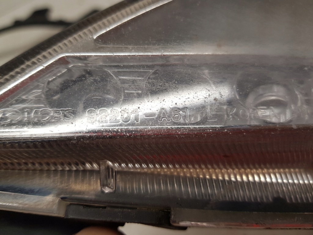 фото №6, Hyundai i30 ii противотуманная фара правый drl led рамка 2012-