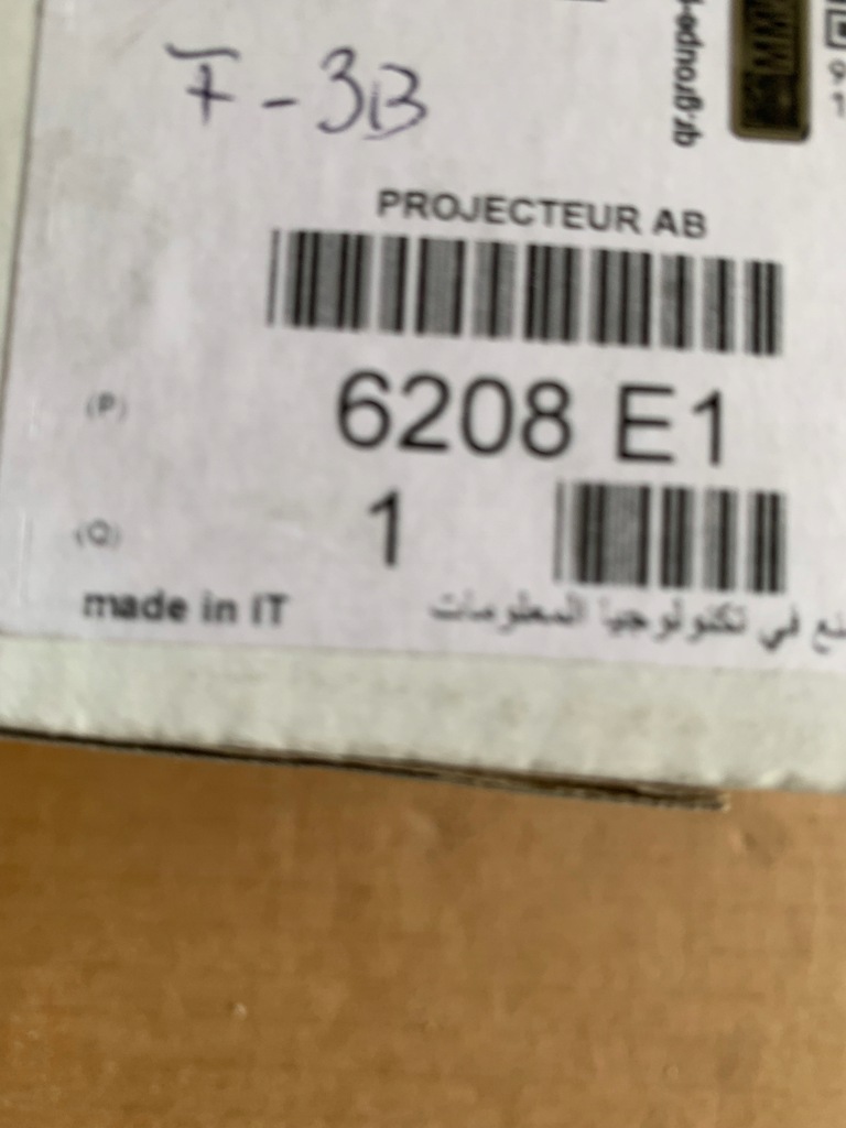 фото №6, Противотуманная фара противотуманный citroen c2 c3 6208e1 orygin