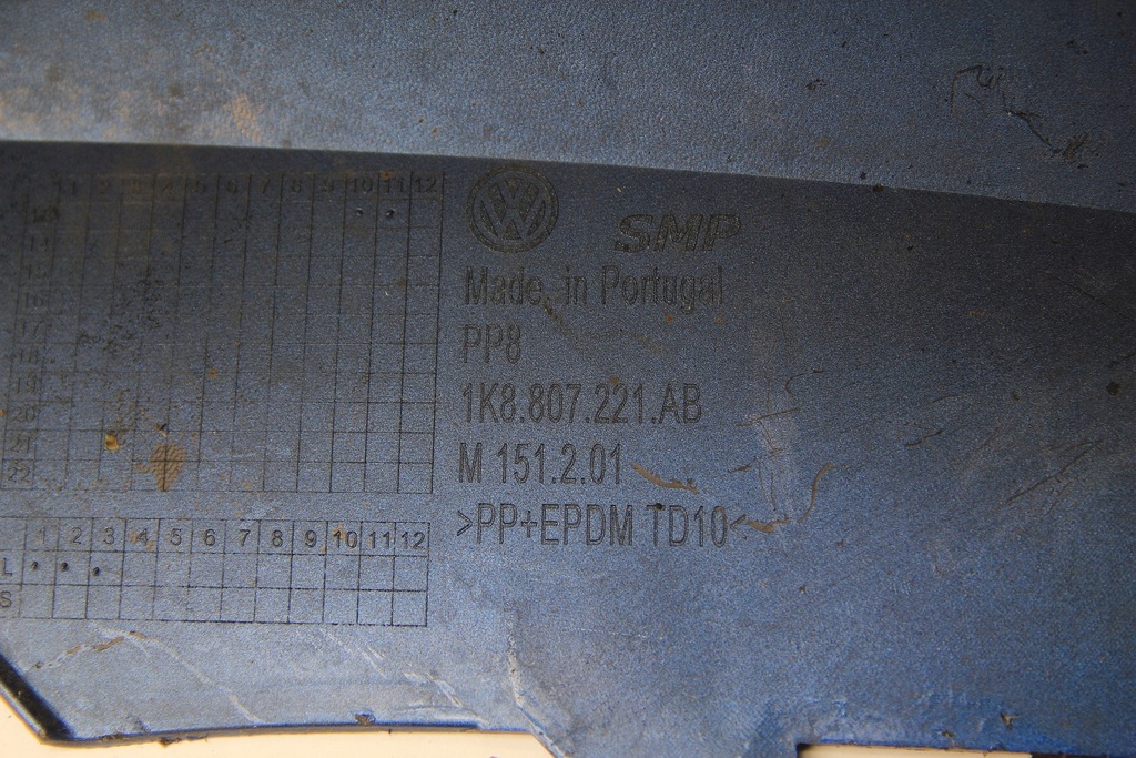 фото №12, Оригинальный бампер перед vw scirocco r r-line fl lift 2014-2017 1k8807221ab