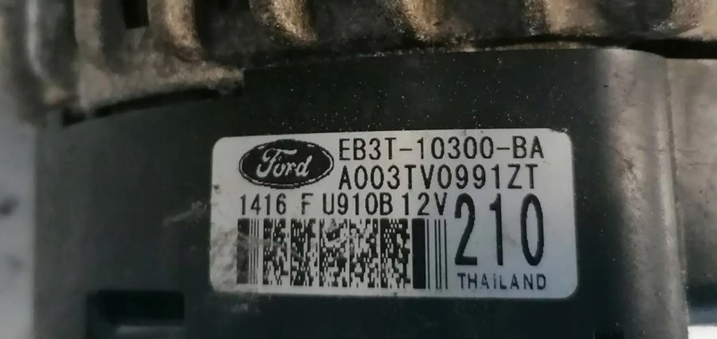 фото №3, Ford ranger v lift 16r - генератор eb3t-10300-ba