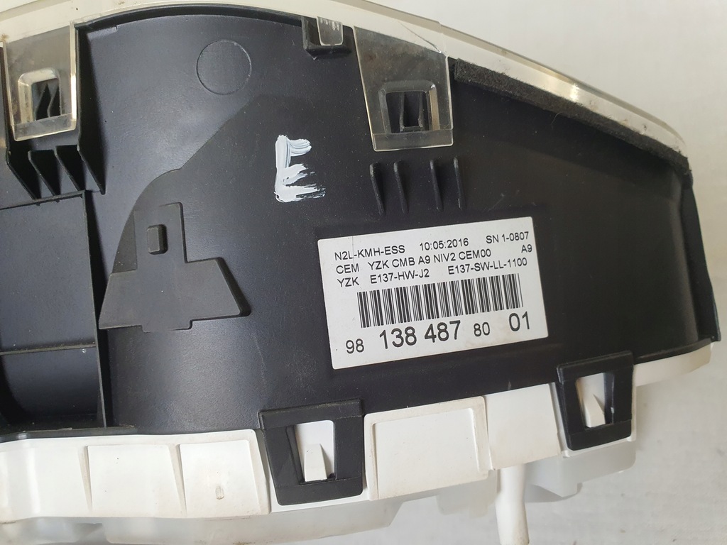 фото №7, Лічильник приладова панель peugeot оригінальний номер 9813848780