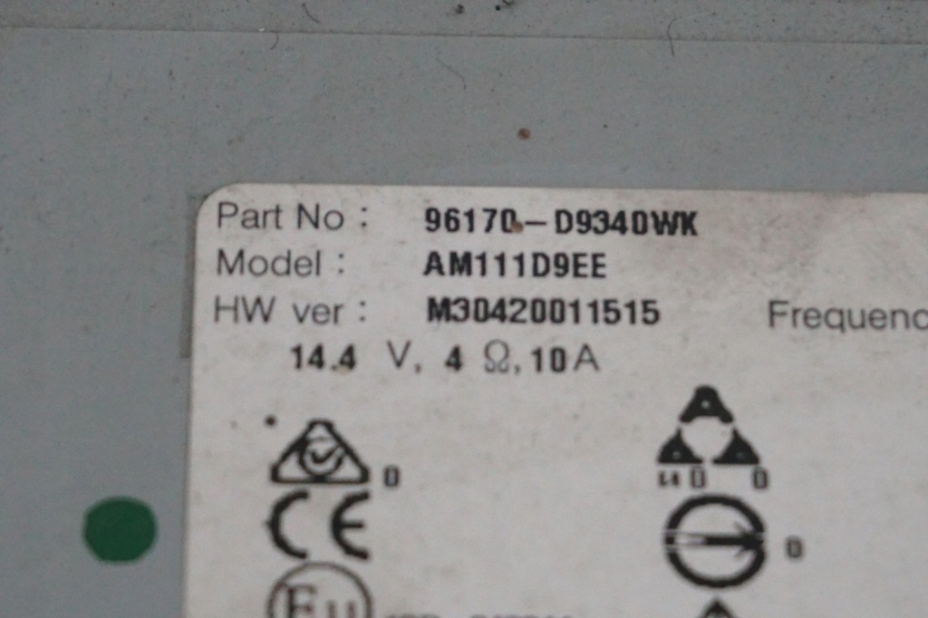 фото №3, Kia sportage iv радиопроигрыватель 96170-d9340wk europa