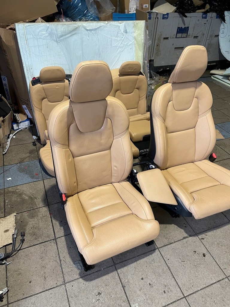 фото №6, Volvo xc60 ii lift сиденья сиденье обшивки комплект