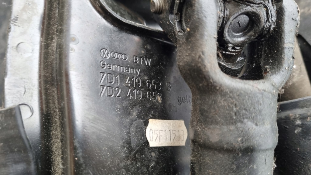 Vw t4 колонка кермова хрестовина шарнір 701419531e 7d1419653b комплект Зі Шроту