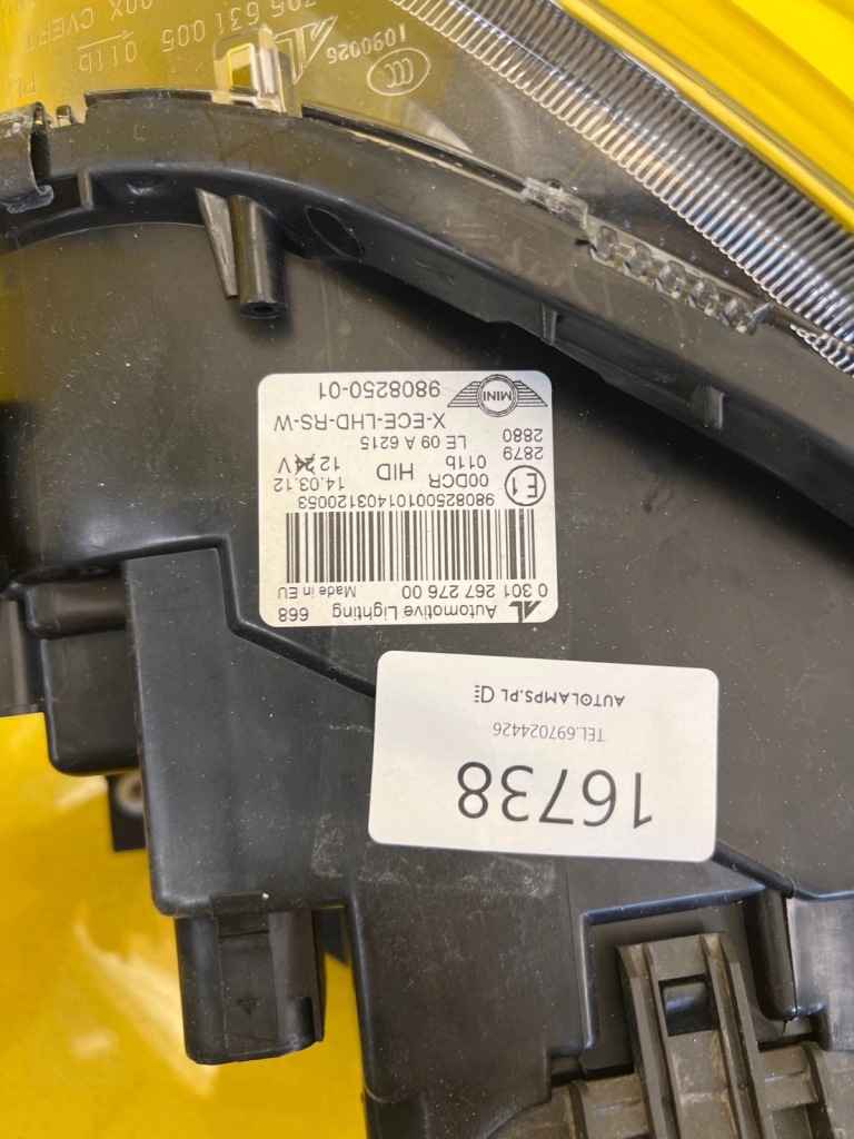 фото №2, Лампа правая mini countryman r60 14- ксенон 9808250-01