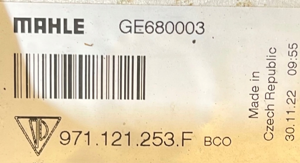 фото №7, Idealny kpl. pas усилитель радиатор вентилятор porsche panamera 971 2.9