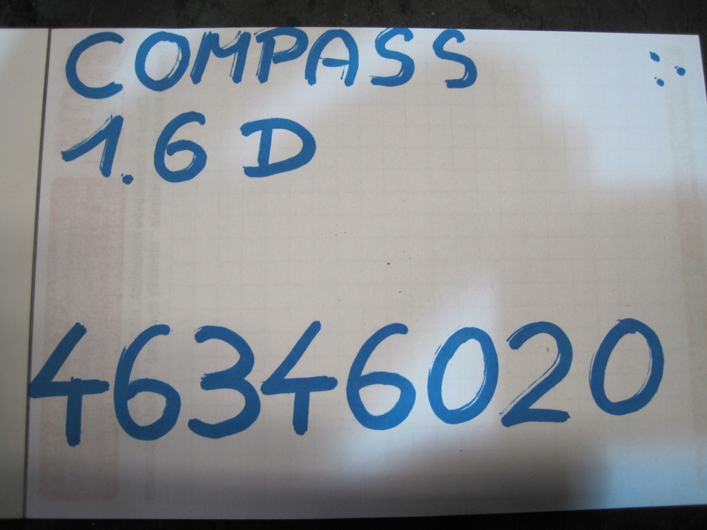 фото №5, Двигатель двигатель jeep compass 1.6 d 46346020