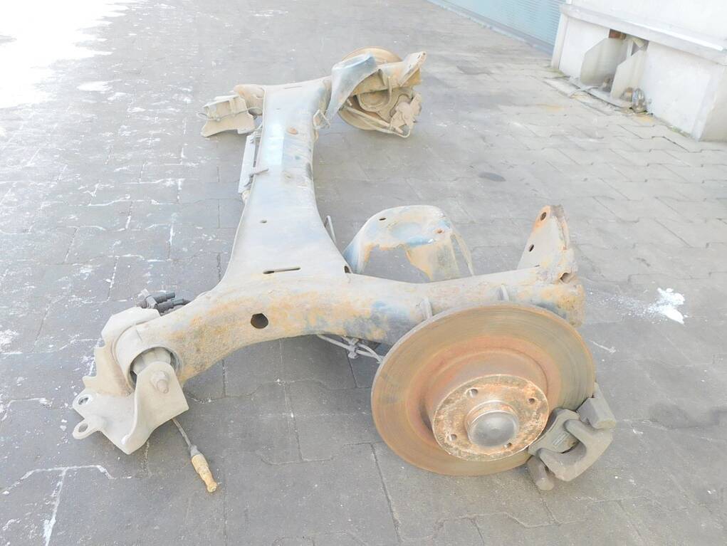 фото №3, Renault scenic ii 1.9dci балка os подвеска задняя