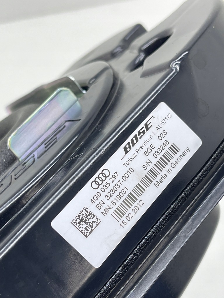фото №16, Audi a6 s6 c7 динамик дверь левый перед сабвуфер bose исправный!