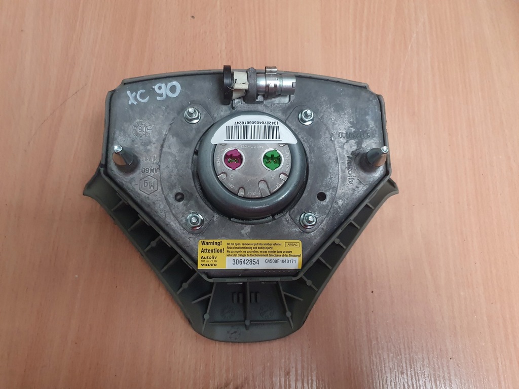 фото №13, Панель приладів приладова консоль панель приладів подушка безпеки ремені volvo xc90 i оригінал