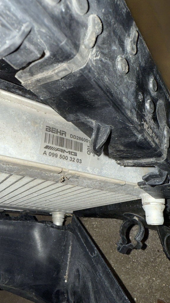 фото №4, Idealny kpl.chlodnice вентилятор mercedes sl r231 sl 500 16r 1