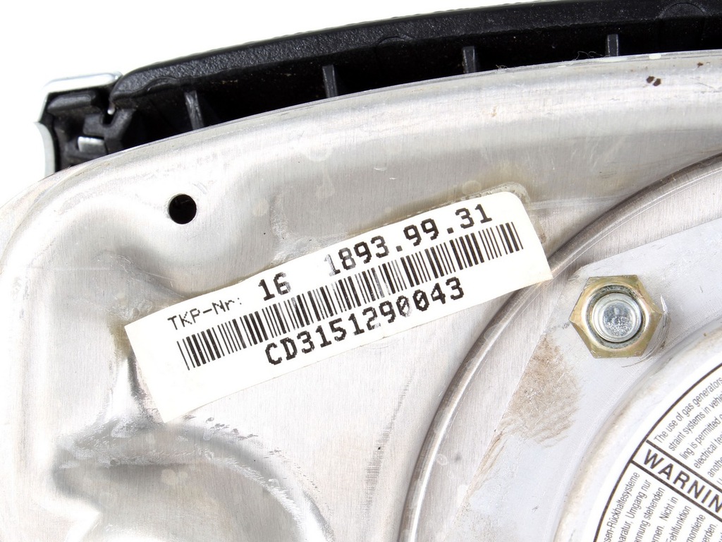 фото №8, Подушка воздушная водителя chrysler crossfire